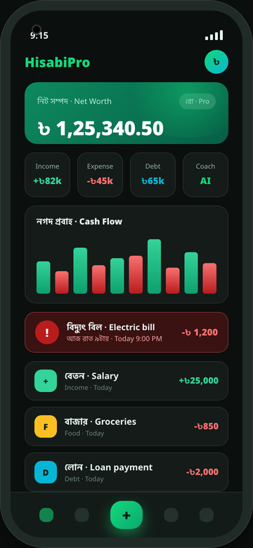 Saadel Finance Android app